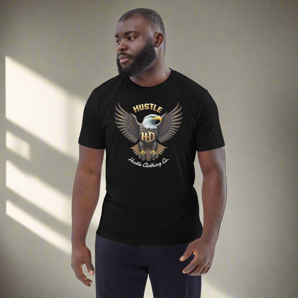 Hustle clothing co. HD organic cotton t-shirt